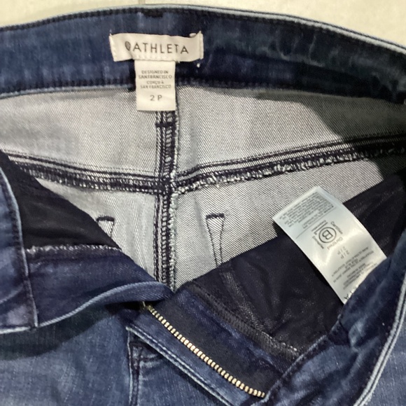 Athleta Sculptek Ultra Skinny Jean Pant in True Blue 2P - Picture 3 of 3